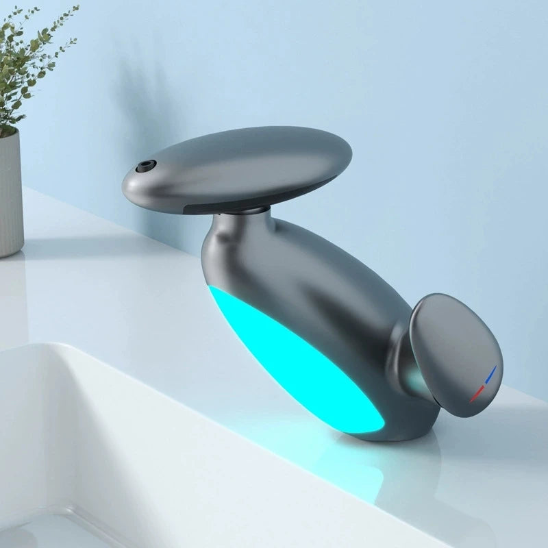 Grifo LED para Lavabo con Sensor de Temperatura – 4 Modos de Salida de Agua