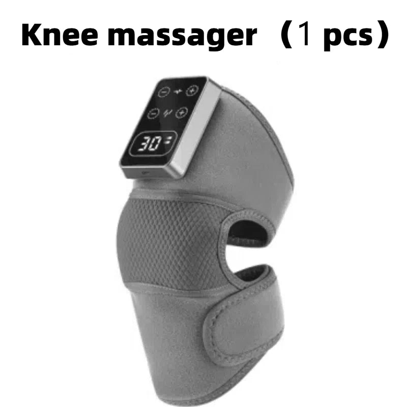 Masajeador Eléctrico de Rodilla con Calor y Vibración – Alivio para Articulaciones y Músculos