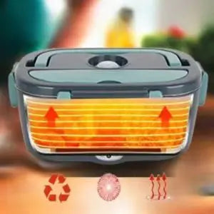 Lonchera Eléctrica 1.5L – Calentador de Comida Portátil (60W)