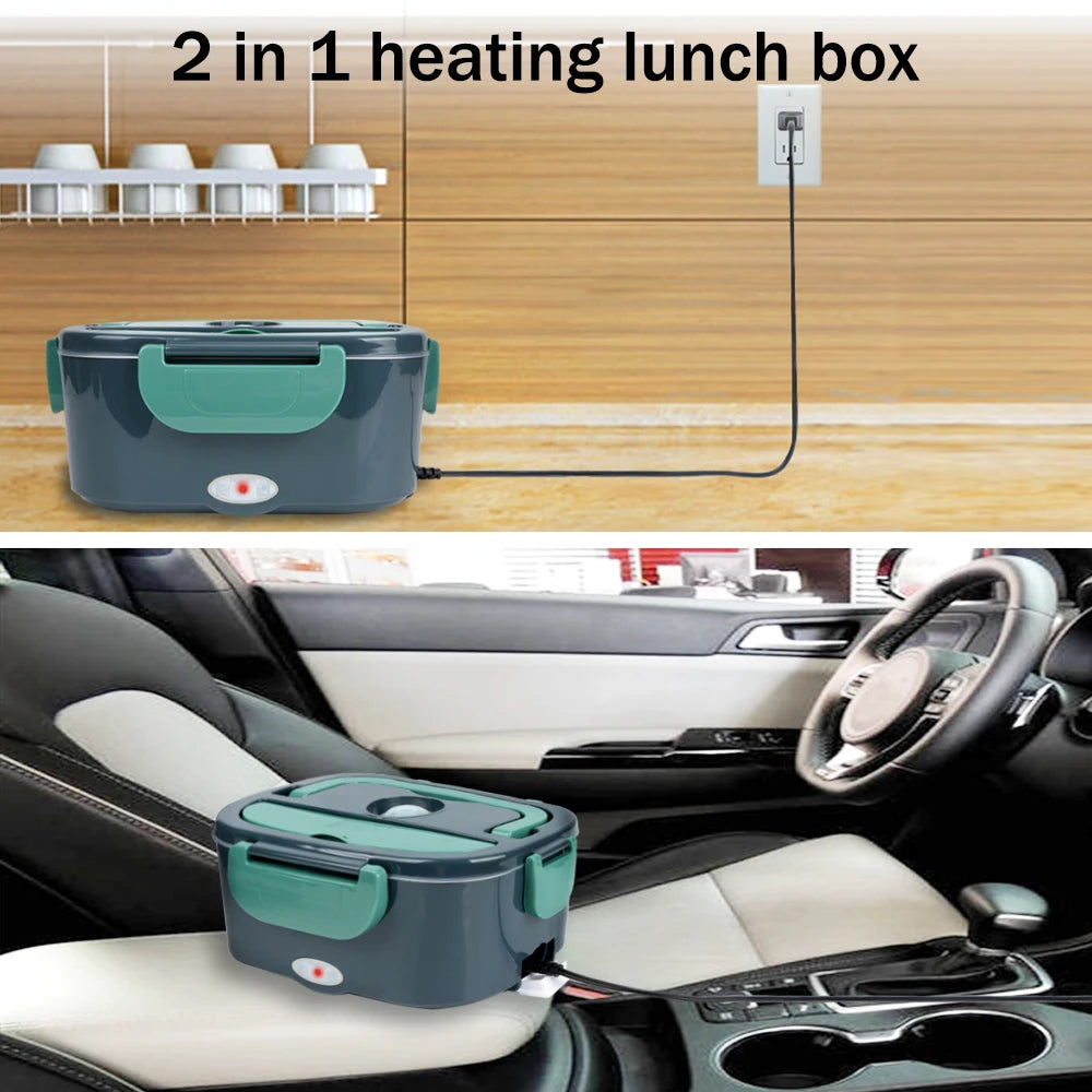 Lonchera Eléctrica 1.5L – Calentador de Comida Portátil (60W)
