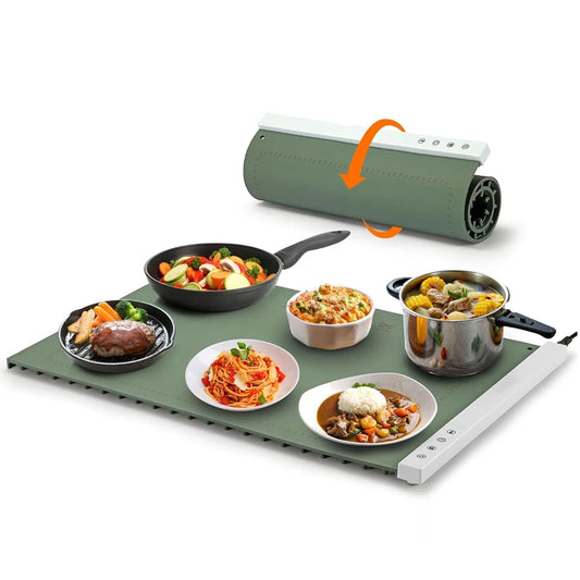 Alfombrilla Calefactora de Silicona para Comida – Con Temperatura Ajustable