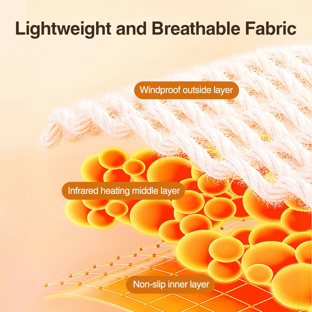 Masajeador Eléctrico de Rodilla con Calor y Vibración – Alivio para Articulaciones y Músculos
