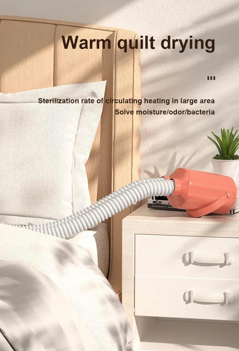 Secadora Eléctrica Multifuncional – Ropa, Zapatos, Cama y Más