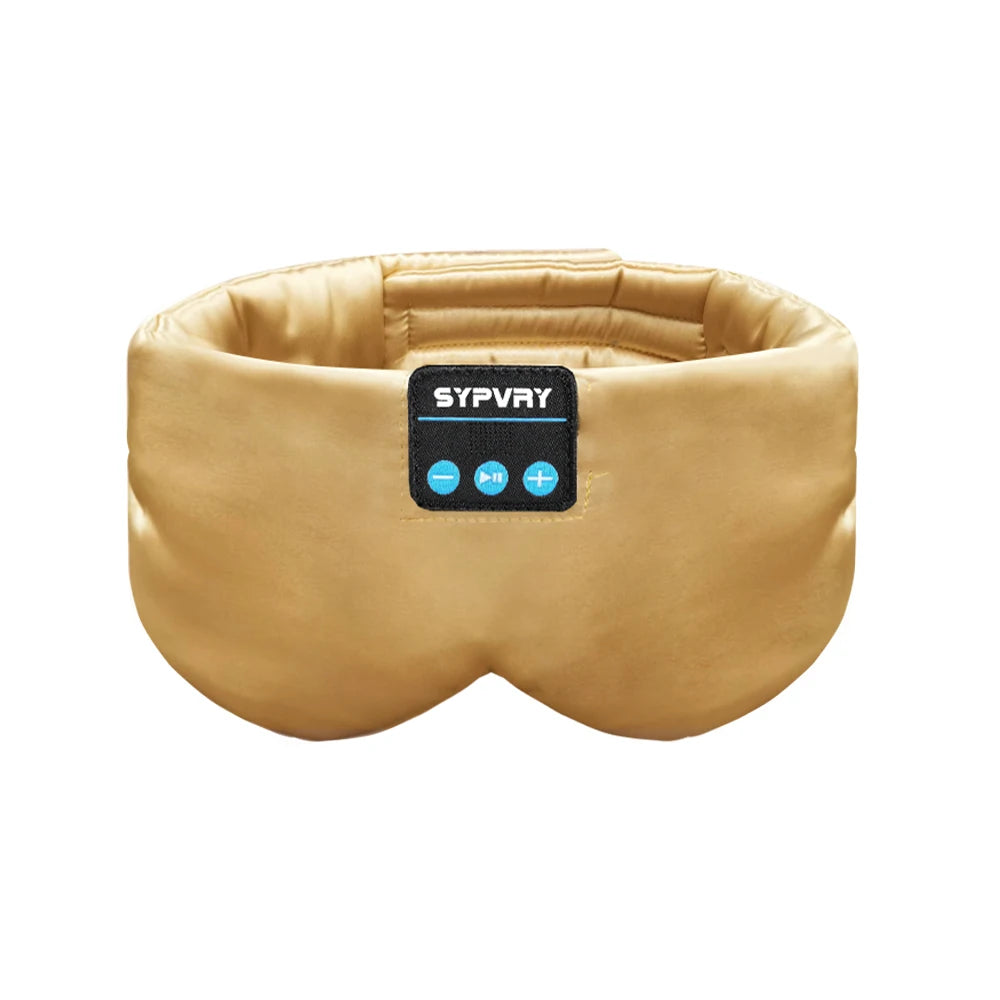 Antifaz para Dormir con Auriculares Bluetooth – Máscara de Sueño Inalámbrica con Música para Hombres y Mujeres