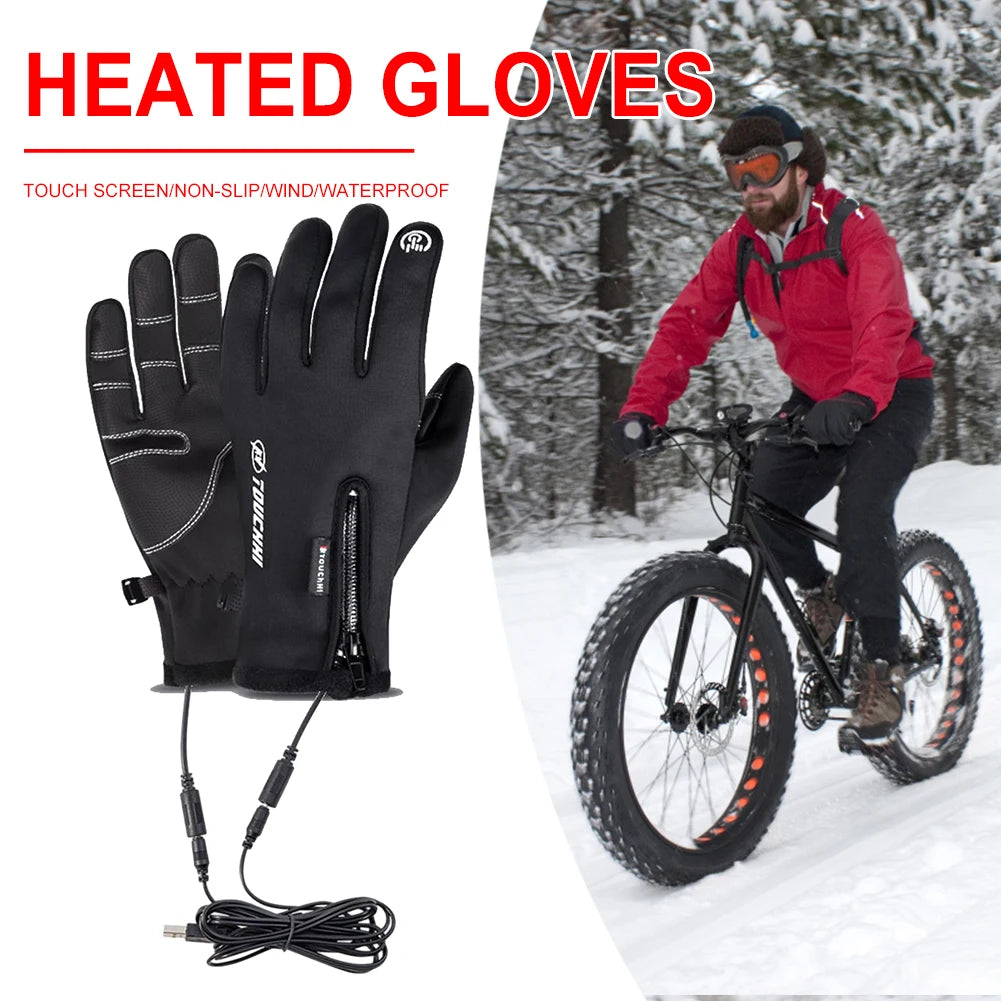 Guantes Térmicos Eléctricos Recargables – Calefacción para Invierno, Esquí, Snowboard, Caza y Pesca
