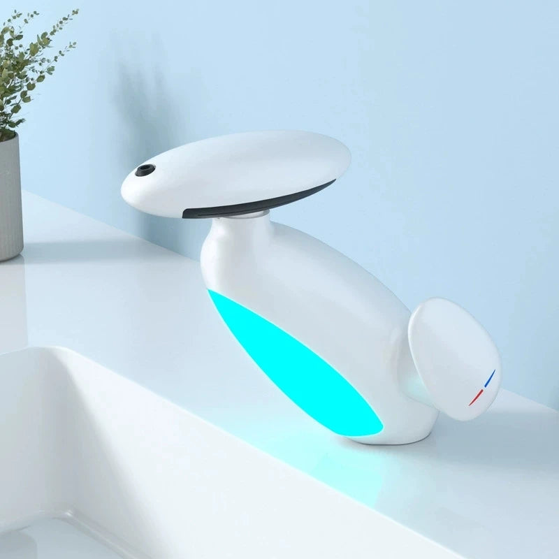 Grifo LED para Lavabo con Sensor de Temperatura – 4 Modos de Salida de Agua