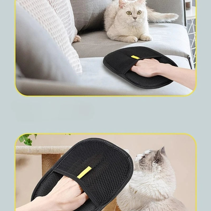 Guantes Removedores de Pelo para Mascotas – Portátiles y Lavables