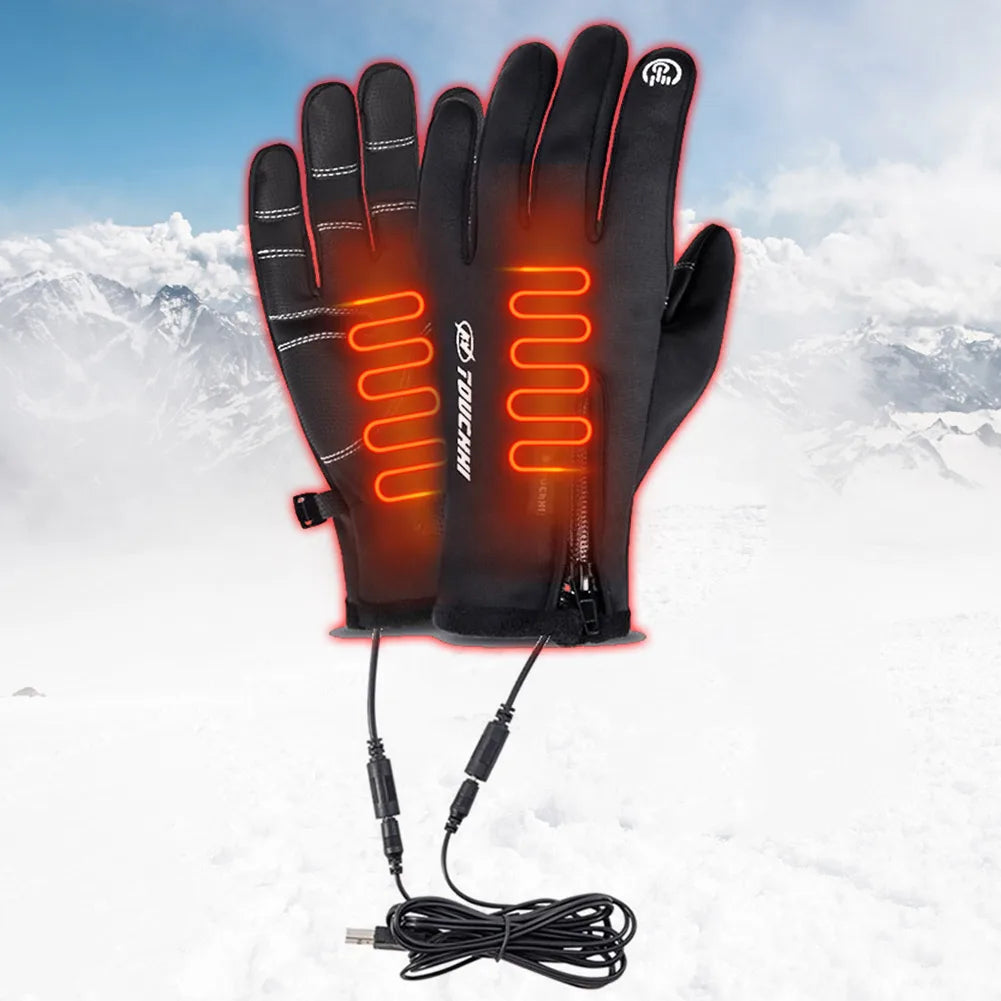 Guantes Térmicos Eléctricos Recargables – Calefacción para Invierno, Esquí, Snowboard, Caza y Pesca