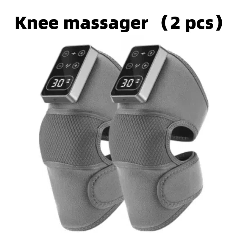Masajeador Eléctrico de Rodilla con Calor y Vibración – Alivio para Articulaciones y Músculos