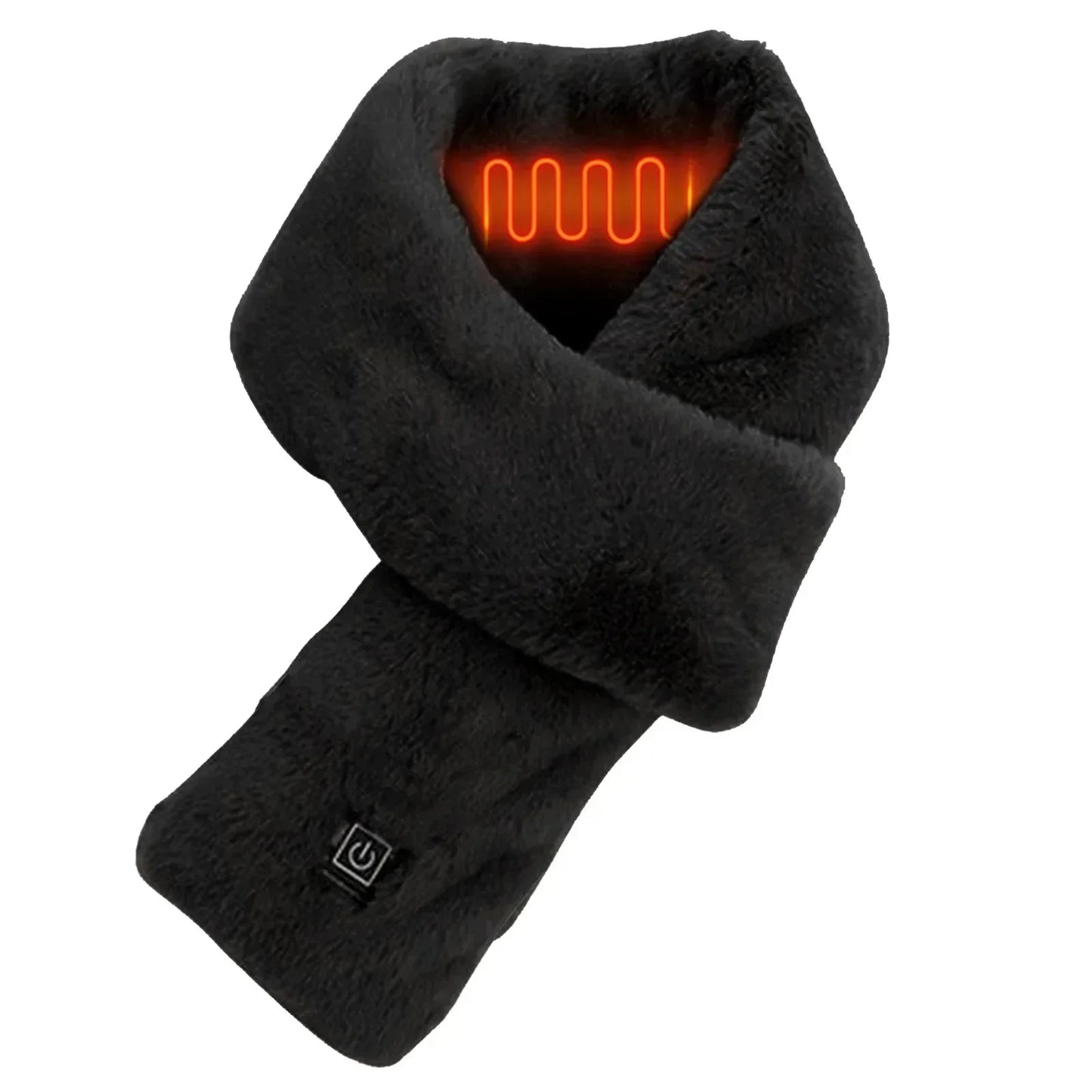 Calentador de Cuello Eléctrico Recargable por USB – Bufanda Térmica con 3 Niveles de Calor para Hombre y Mujer